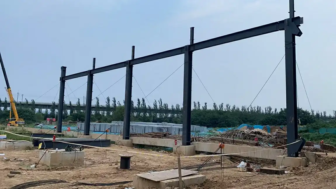 heavy steel-structure.