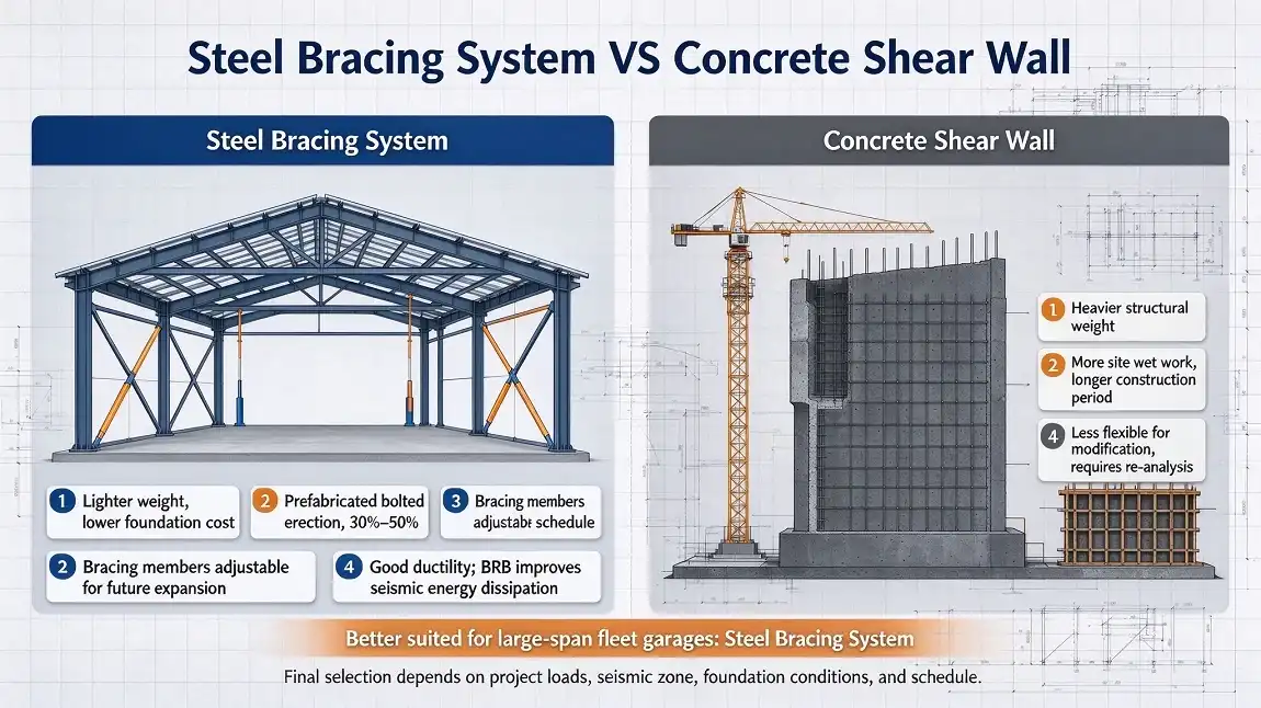 Comparing Steel Structure Bracing with Alternative Solutions