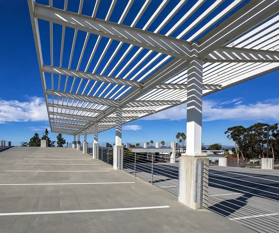 Large-scale steel-structure shading facilities Large-scale steel-structure shading facilities