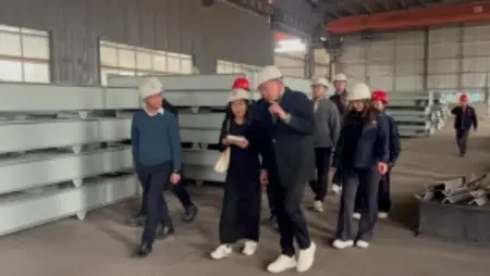Partnership with a Leading Vietnamese Enterprise: Delegation from Vietnam’s Hoa Sen Group Visits Our Facility Partnership with a Leading Vietnamese Enterprise: Delegation from Vietnam’s Hoa Sen Group Visits Our Facility