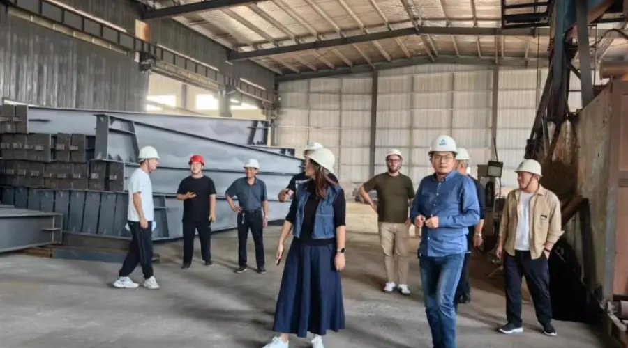 Deepening Our Overseas Presence: Algerian Client Visits Our Facility; Steel Structure Project Successfully Contracted and Shipped Deepening Our Overseas Presence: Algerian Client Visits Our Facility; Steel Structure Project Successfully Contracted and Shipped