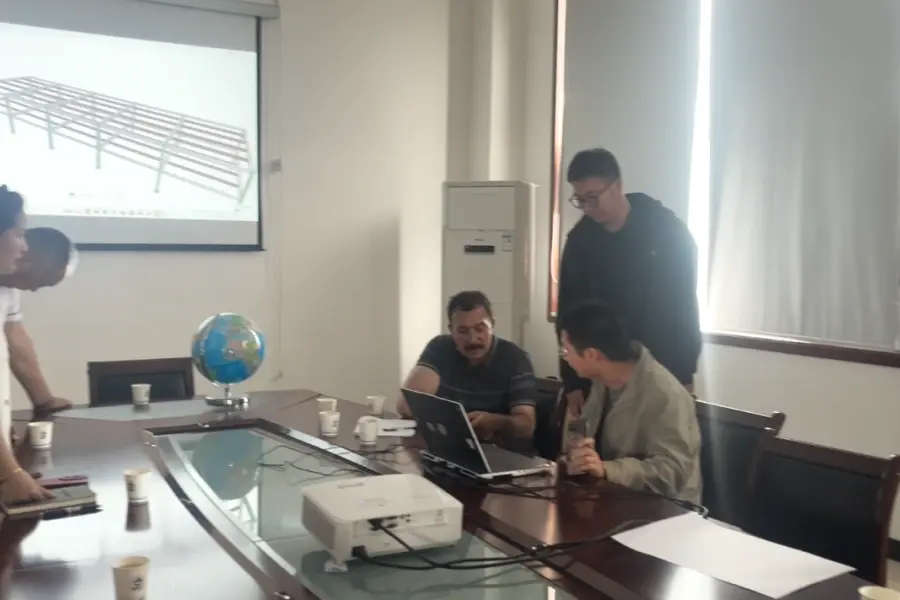 Empowering Overseas Projects through Customization: Palestinian Client Visits for Four-Story Steel Shopping Center Project Empowering Overseas Projects through Customization: Palestinian Client Visits for Four-Story Steel Shopping Center Project