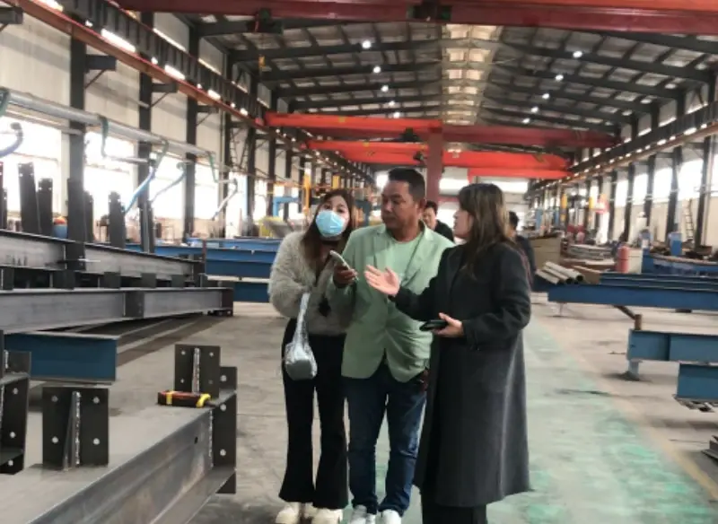 Empowering Comprehensive Project Delivery: Thai Client Visits Our Dual Production Facilities and Highly Endorses Our One-Stop Steel Structure Solution Empowering Comprehensive Project Delivery: Thai Client Visits Our Dual Production Facilities and Highly Endorses Our One-Stop Steel Structure Solution