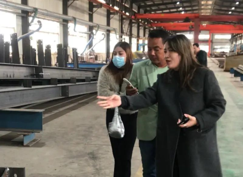 Empowering Comprehensive Project Delivery: Thai Client Visits Our Dual Production Facilities and Highly Endorses Our One-Stop Steel Structure Solution