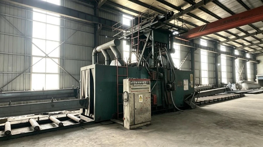 Large Steel Structure Shot Blasting Machine Large Steel Structure Shot Blasting Machine