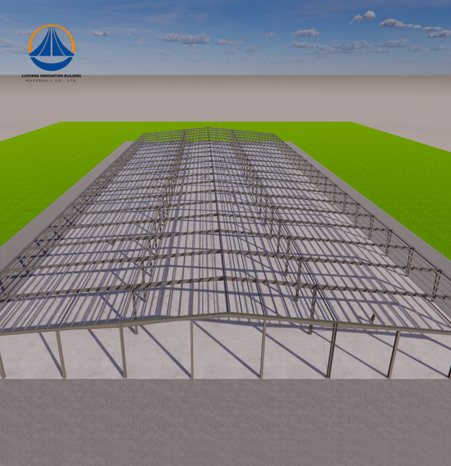 Steel Building 3D Design