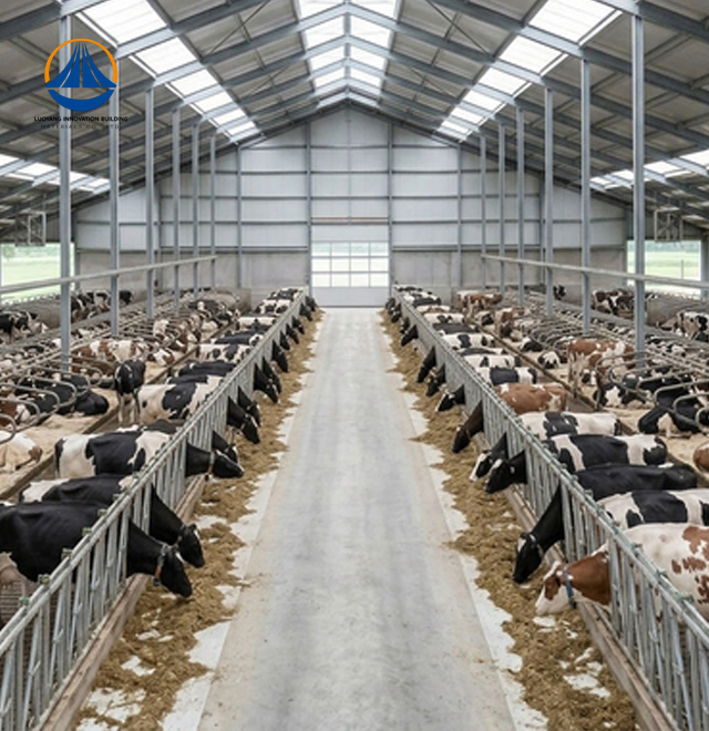 Steel Structure Cowshed