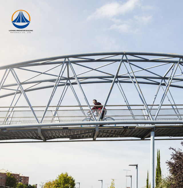Steel-Structure Pedestrian Overpass